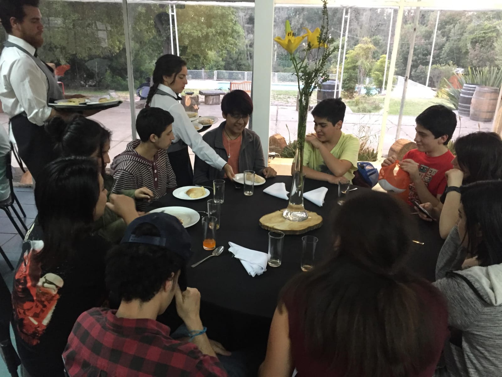 Servicio Cena Graduacion